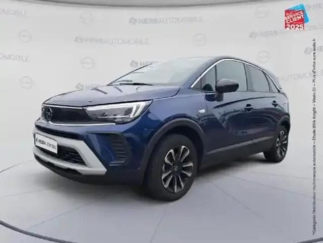 Bleu Occasion 2024 Opel Crossland X Business SUV | 17 999 € (Prix assez cher) - Image 1/4