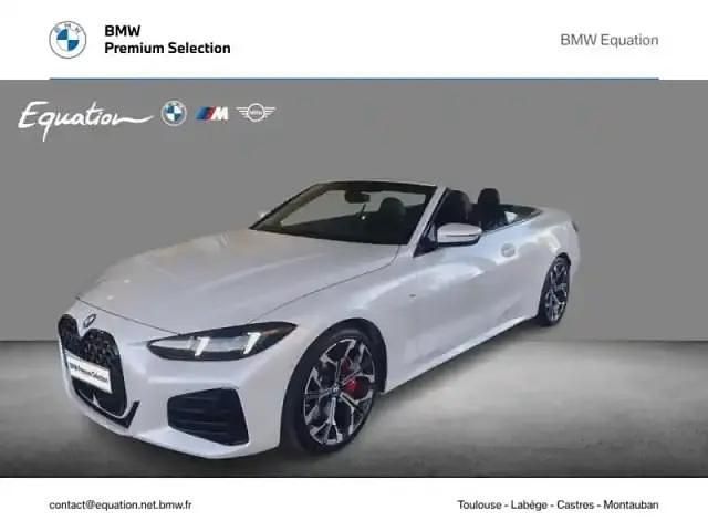 Blanc Occasion 2025 BMW 420 M Sport Cabriolet | 54 900 € (Prix juste) - Image 1/4