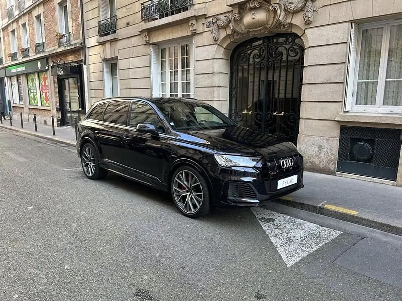 Noir Utilisé 2019 Audi SQ7 Sport SUV | 76 900 € (Prix assez cher) - Image 1/4