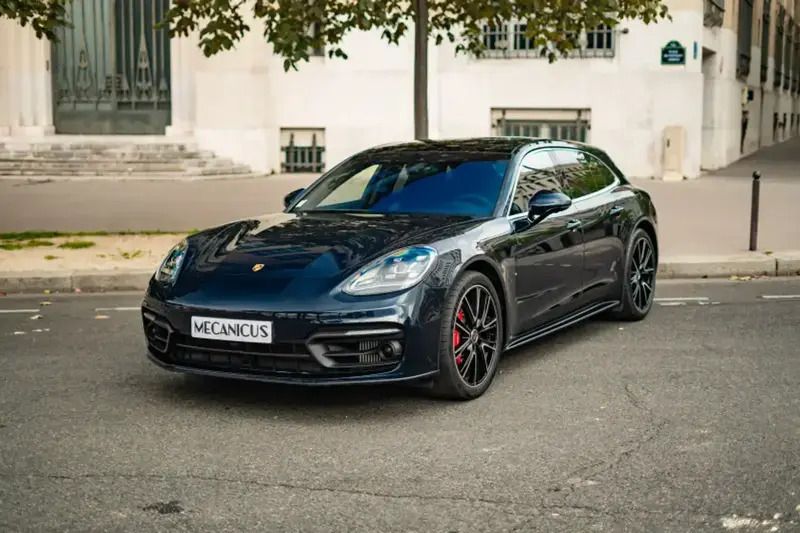 Bleu Utilisé 2020 Porsche Panamera Sport Turismo Berline | 99 900 € (Prix assez cher) - Image 1/4