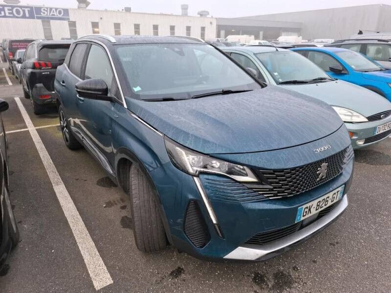 Bleu Utilisé 2022 Peugeot 3008 GT | 23 990 € (Prix assez cher) - Image 1/3