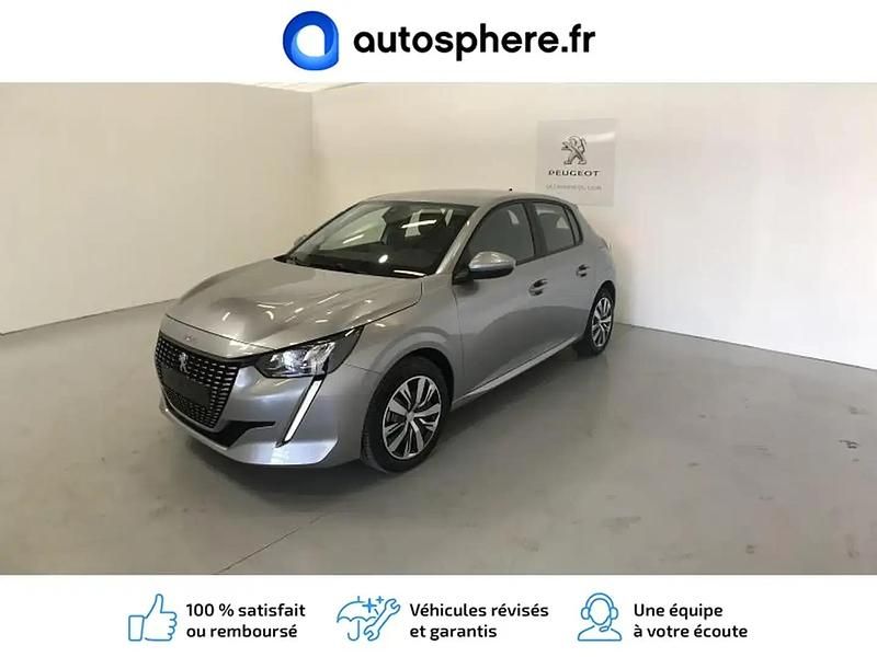 Gris Utilisé 2020 Peugeot 208 Active Citadine | 18 280 € (Prix cher) - Image 1/4