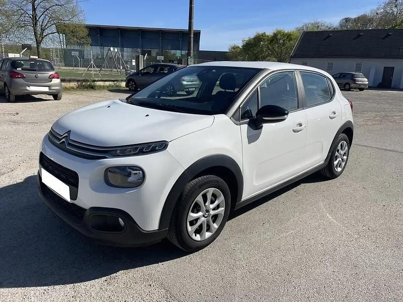 Blanc Occasion 2020 Citroën C3 PureTech Berline | 8 160 € (Prix juste) - Image 1/4