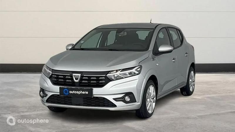Gris Utilisé 2022 Dacia Sandero Comfort Berline | 13 499 € (Prix juste) - Image 1/4