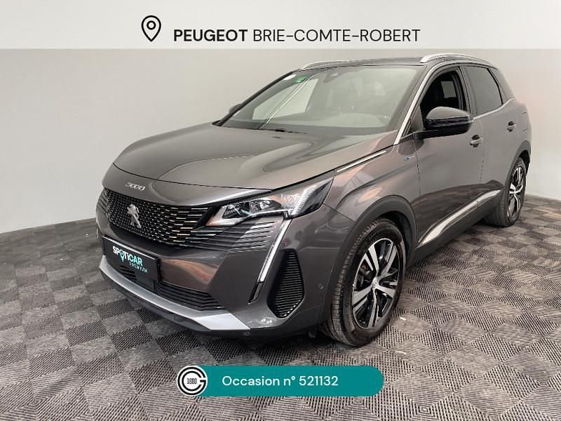 Gris Utilisé 2023 Peugeot 3008 GT SUV | 26 980 € (Prix juste) - Image 1/4