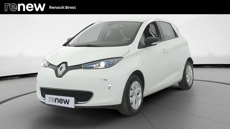 Blanc Utilisé 2018 Renault Zoe Citadine | 6 790 € (Super prix) - Image 1/4