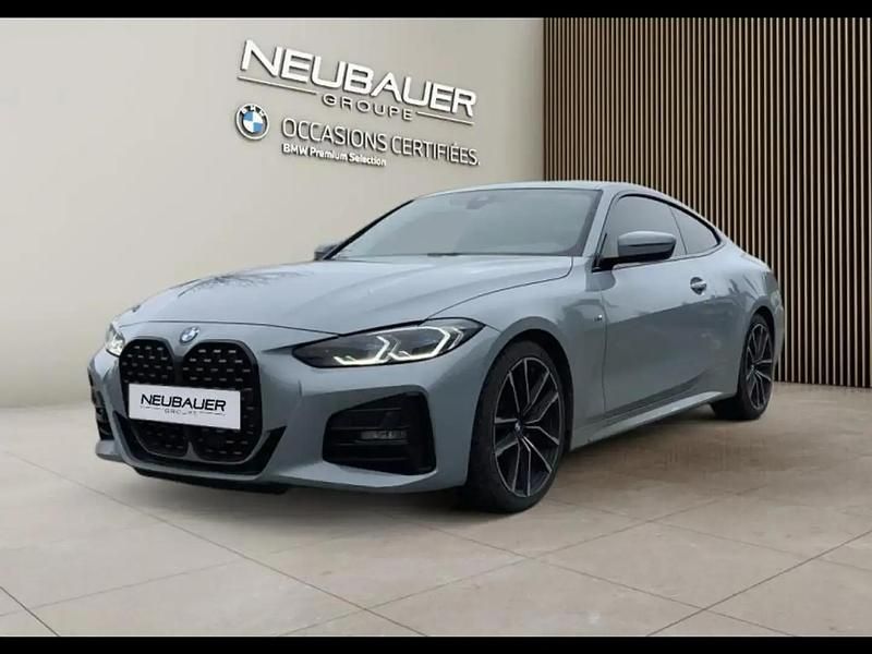 Gris Utilisé 2022 BMW 420 M Sport Coupé | 43 874 € (Prix assez cher) - Image 1/4