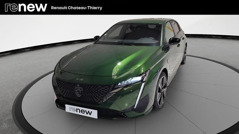 Vert Utilisé 2023 Peugeot e-308 Citadine | 24 900 € (Super prix) - Image 1/4