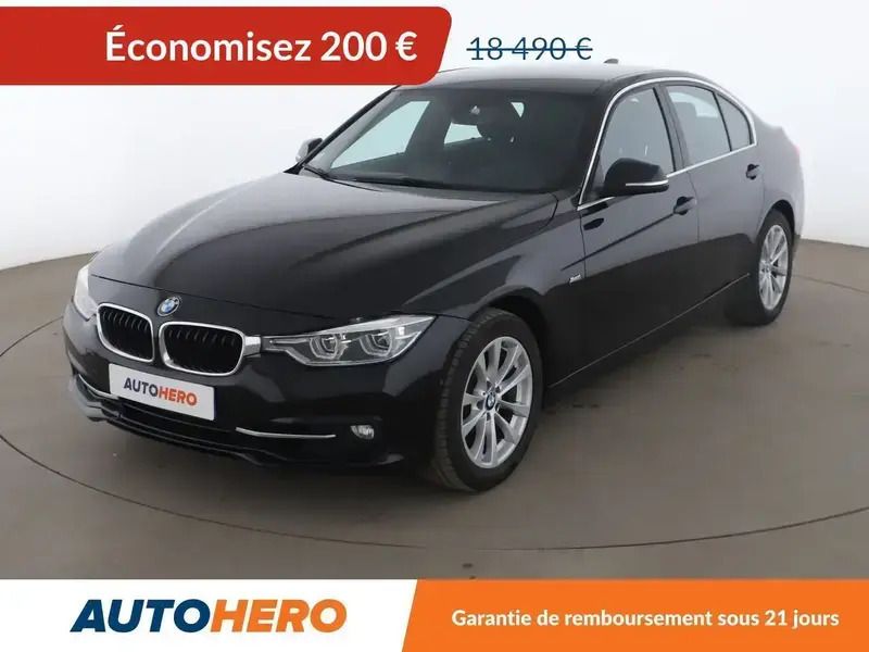 Noir Utilisé 2016 BMW 318 Sport Line Berline | 17 590 € (Prix juste) - Image 1/2