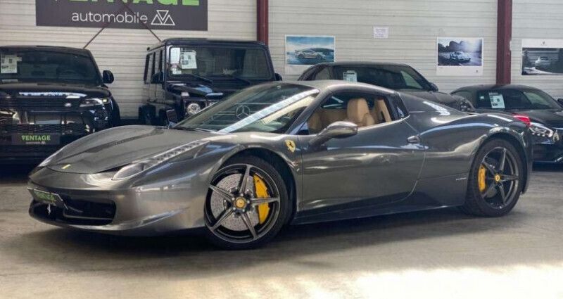 Gris Utilisé 2012 Ferrari 458 Cabriolet | 219 900 € - Image 1/4