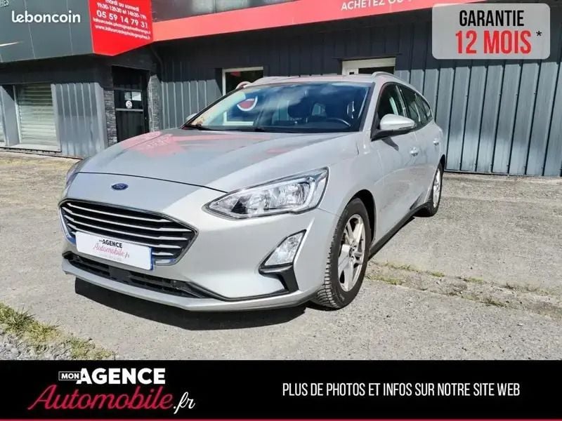 Gris Utilisé 2019 Ford Focus Business Edition Break | 11 990 € (Prix juste) - Image 1/4