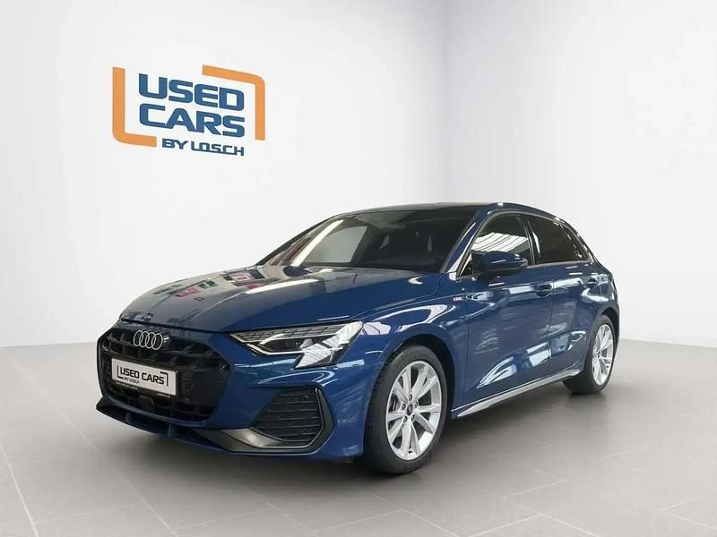 Bleu Utilisé 2025 Audi A3 S-line plus Berline | 36 912 € (Prix juste) - Image 1/4
