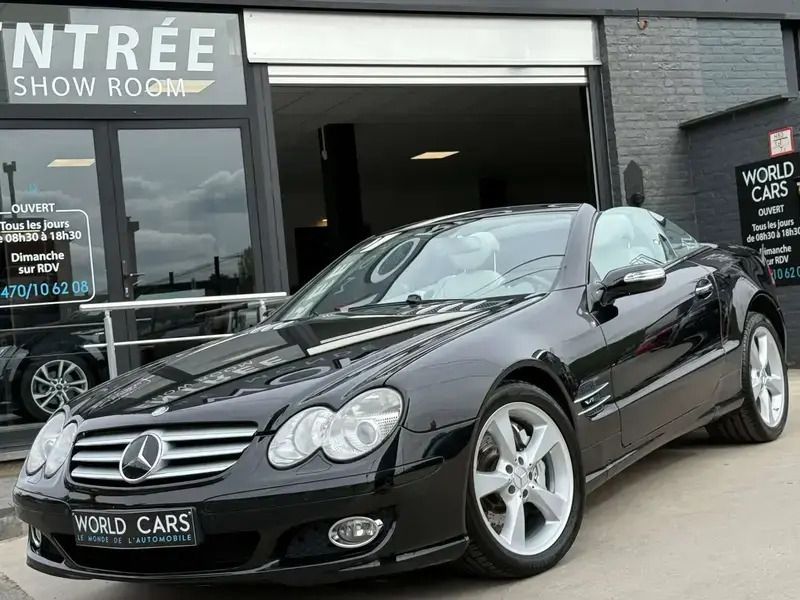Noir Utilisé 2007 Mercedes SL600 Cabriolet | 22 990 € - Image 1/4