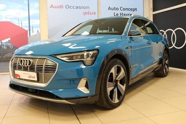 Bleu antigua métallisé Utilisé 2019 Audi e-tron Sport SUV | 31 990 € (Super prix) - Image 1/4