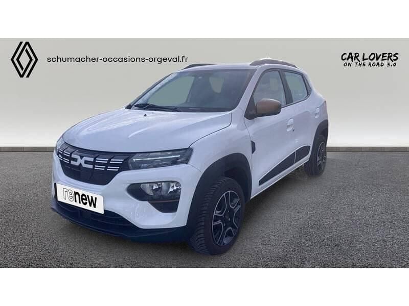 Blanc Occasion 2023 Dacia Spring Extreme Citadine | 10 980 € (Prix juste) - Image 1/4