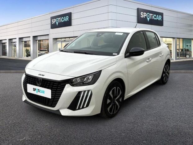 Blanc banquise (o) Utilisé 2024 Peugeot 208 Active Citadine | 13 999 € (Bon prix) - Image 1/4