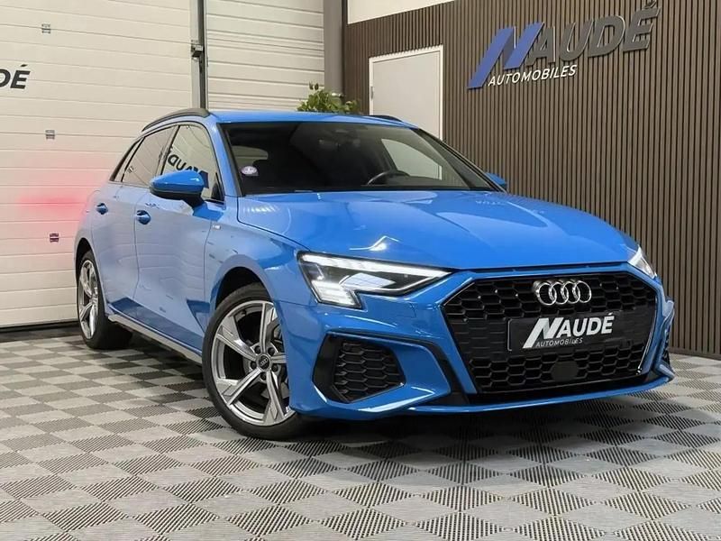 Bleu Occasion 2021 Audi A3 S-Line Berline | 26 990 € (Bon prix) - Image 1/4