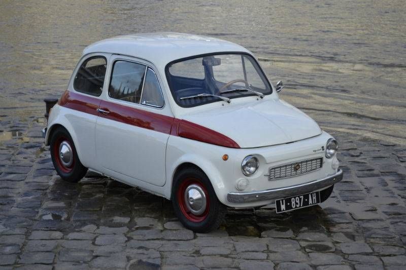 Occasion Fiat 500 18 ch (13 kW) 1971 Blanc Berline
