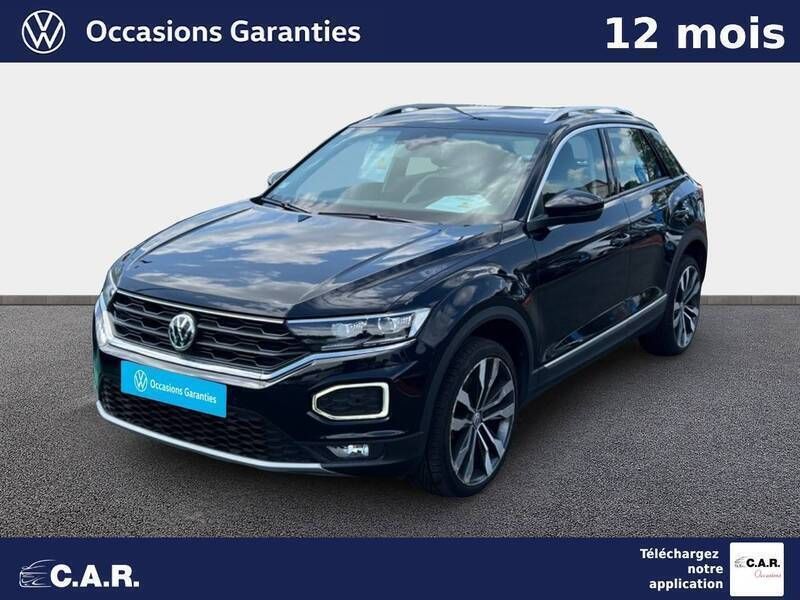 Noir Utilisé 2020 VW T-Roc SUV | 24 900 € (Prix juste) - Image 1/3