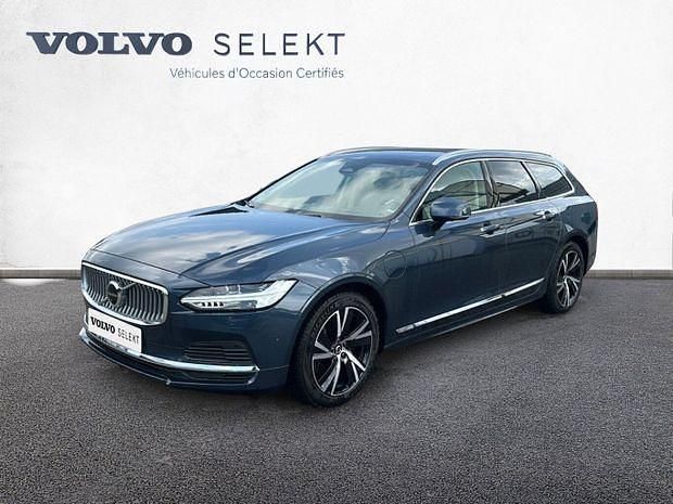 Bleu Utilisé 2022 Volvo V90 Inscription Break | 54 900 € (Prix juste) - Image 1/4