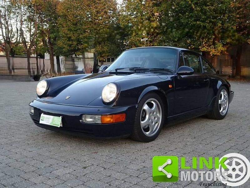 Bleu Utilisé 1991 Porsche 911 Carrera 4 Coupé | 82 800 € - Image 1/4