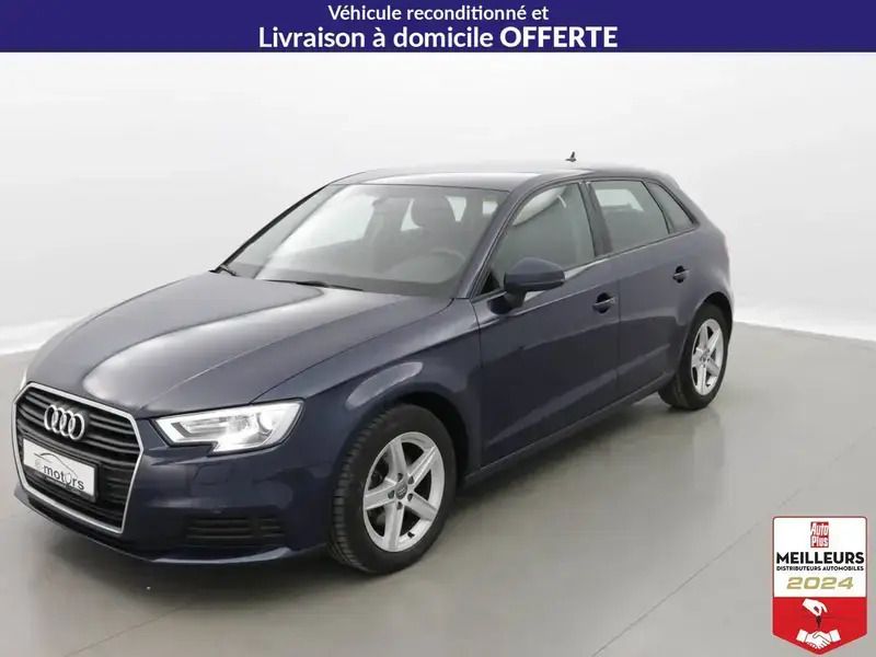 Bleu Utilisé 2019 Audi A3 Berline | 19 900 € (Prix juste) - Image 1/4