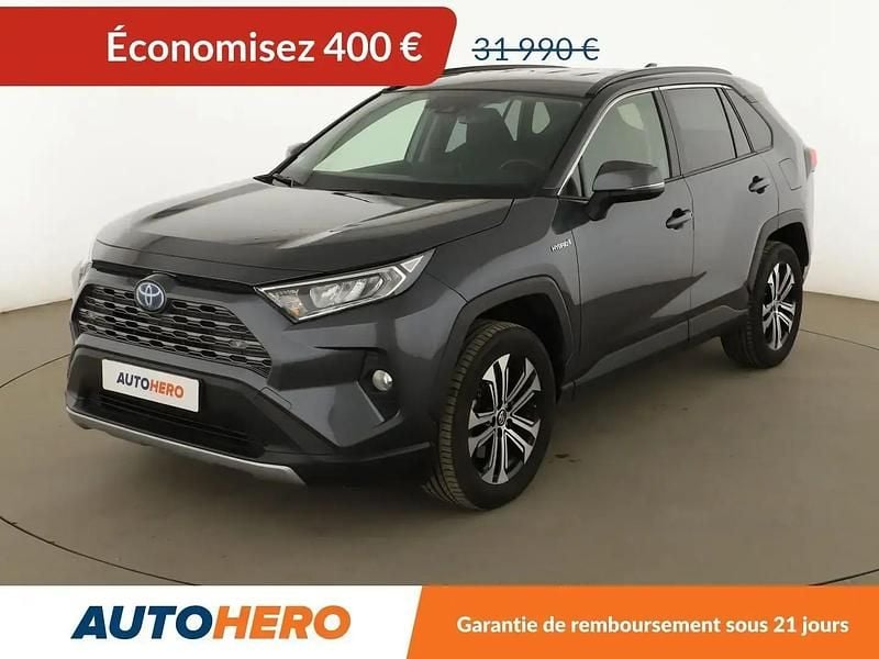 Gris Occasion 2020 Toyota RAV4 Hybrid SUV | 31 590 € (Super prix) - Image 1/2