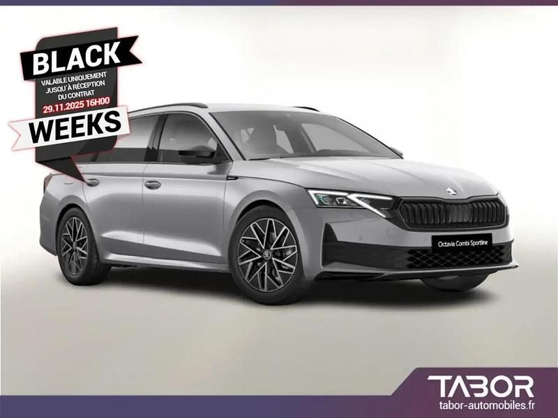 Blanc Nouvelle 2025 Skoda Octavia Break | 35 685 € (Prix juste) - Image 1/4