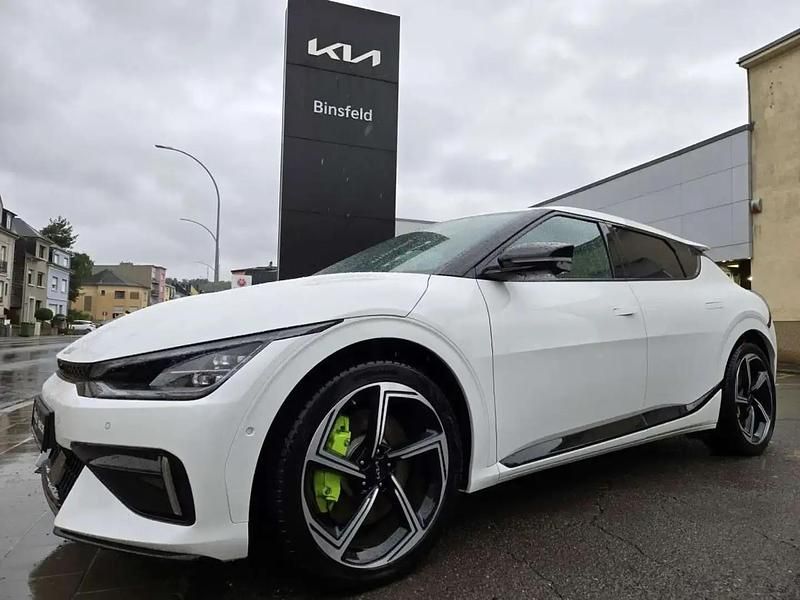 Blanc Utilisé 2024 Kia EV6 4 SUV | 49 990 € (Prix cher) - Image 1/4