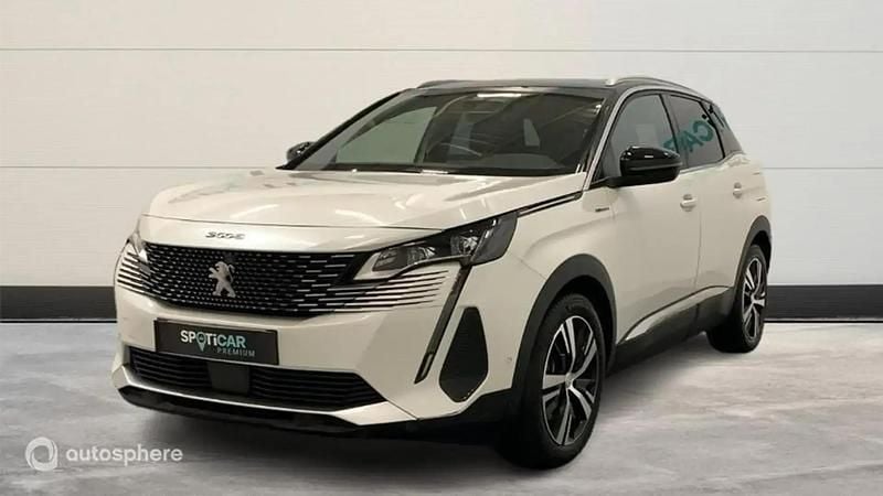 Blanc Occasion 2022 Peugeot 3008 GT SUV | 22 799 € (Bon prix) - Image 1/4