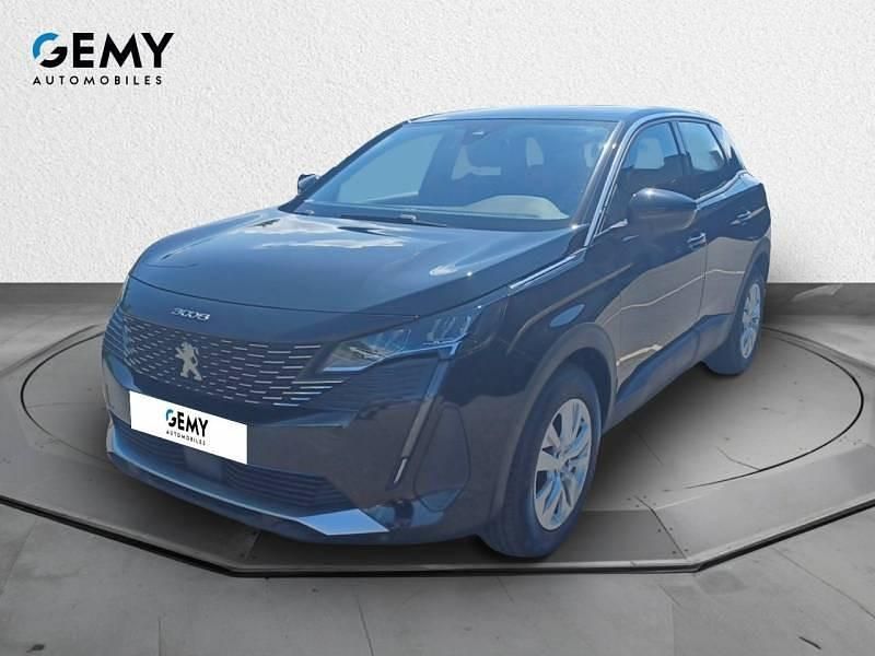 Noir Utilisé 2022 Peugeot 3008 Active | 20 490 € (Bon prix) - Image 1/4