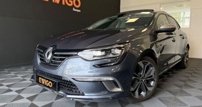 Gris Utilisé 2017 Renault Mégane GT Line Intens Berline | 13 990 € - Image 1/4