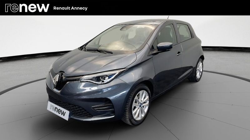Gris Utilisé 2021 Renault Zoe Zen Citadine | 10 990 € (Super prix) - Image 1/4