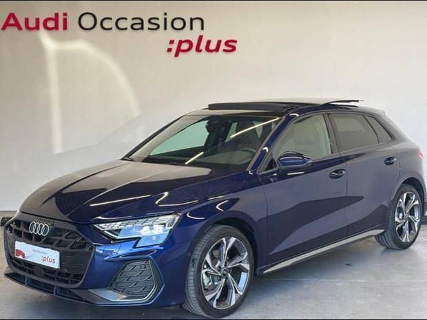 Bleu Occasion 2024 Audi A3 S-Line | 39 990 € (Prix cher) - Image 1/4