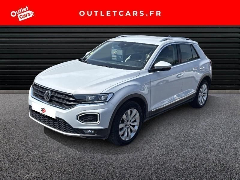 White silver Utilisé 2019 VW T-Roc SUV | 24 890 € (Prix juste) - Image 1/4