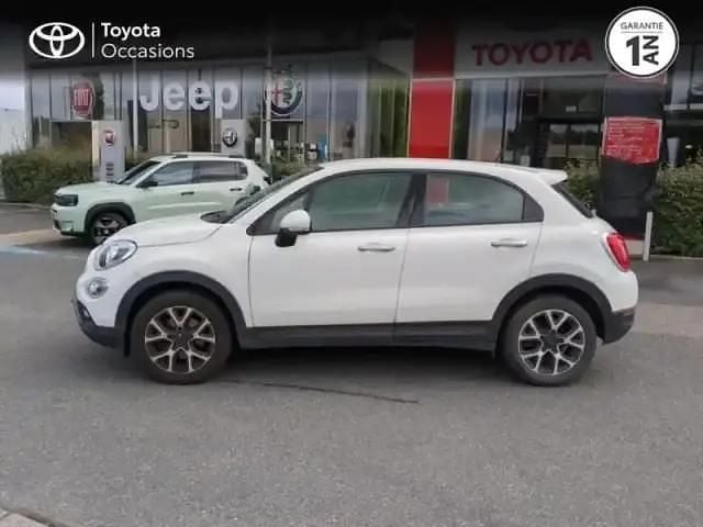 Occasion Fiat 500X Cross 2018 Blanc gelato pastel extrasérie SUV