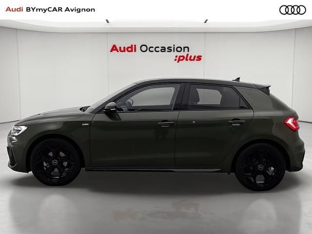 Occasion Audi A1 Sportback S-line plus 150 ch (110 kW) 2025 Vert district métallisé noir mythe métallisé Citadine