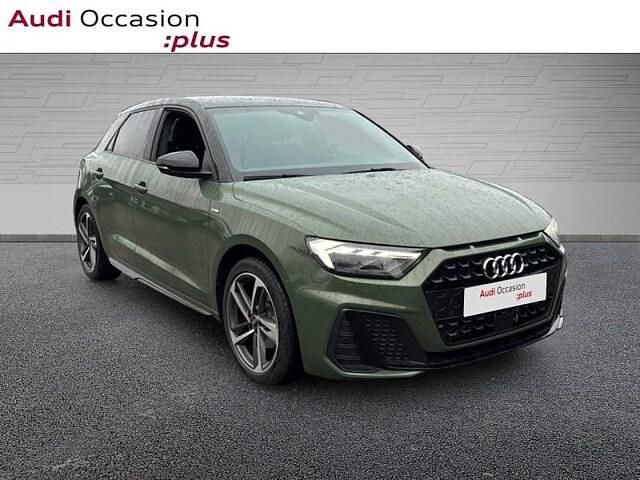 Occasion Audi A1 Sportback S-line plus 116 ch (85 kW) 2025 Vert district métallisé noir mythe métallisé Citadine