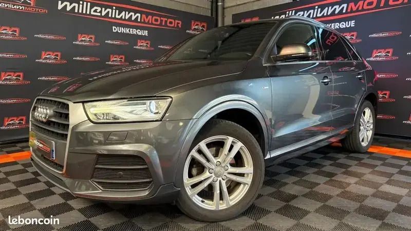 Gris Utilisé 2016 Audi Q3 S-Line SUV | 18 490 € (Prix juste) - Image 1/4