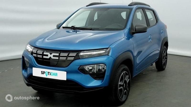 Bleu Occasion 2023 Dacia Spring Expression Citadine | 10 545 € (Prix juste) - Image 1/4