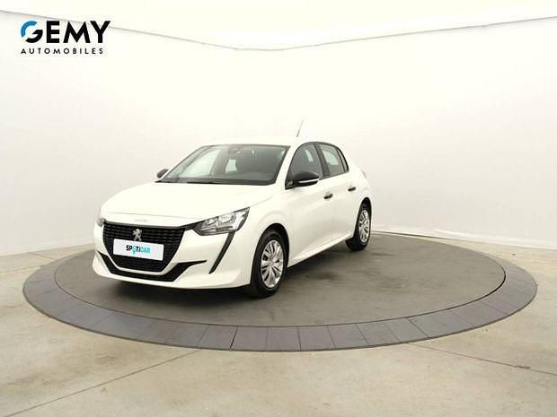 Blanc Utilisé 2022 Peugeot 208 Citadine | 10 450 € (Bon prix) - Image 1/4