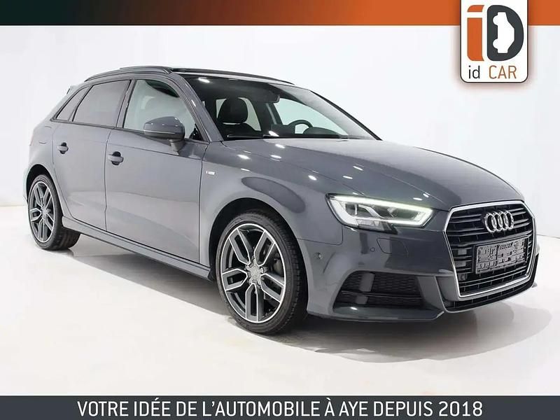 Gris Utilisé 2020 Audi A3 Sportback S-Line Berline | 21 990 € (Bon prix) - Image 1/4