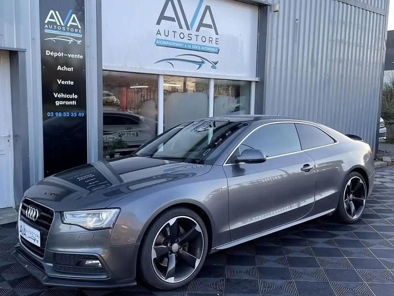 Gris Occasion 2015 Audi A5 S-Line Coupé | 19 980 € (Prix juste) - Image 1/4