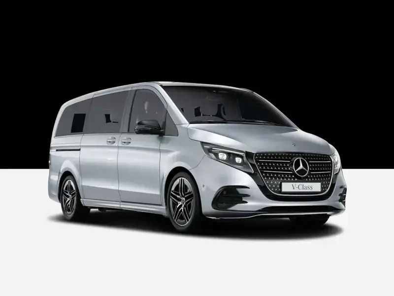 Argent Nouvelle 2025 Mercedes V300 Avantgarde Monospace | 86 656 € - Image 1/4