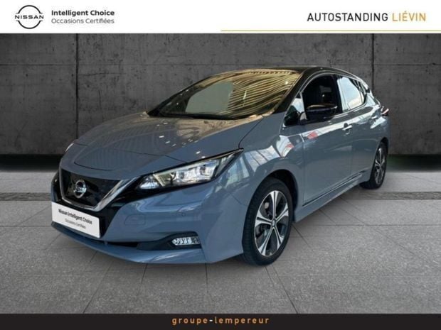 Noir Utilisé 2021 Nissan Leaf Tekna Citadine | 20 490 € (Prix assez cher) - Image 1/4