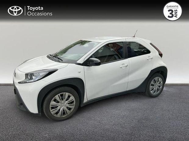 Blanc Utilisé 2022 Toyota Aygo Citadine | 14 290 € (Prix juste) - Image 1/4