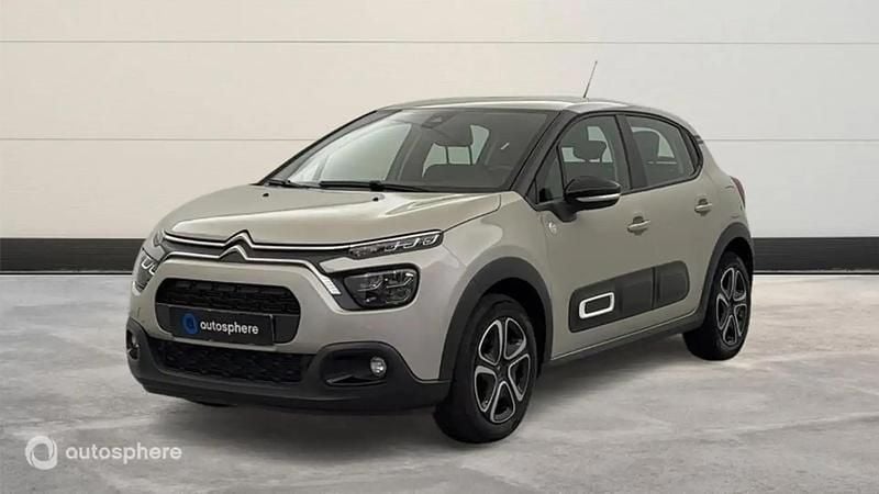 Jaune Utilisé 2023 Citroën C3 PureTech Citadine | 11 499 € (Prix juste) - Image 1/4