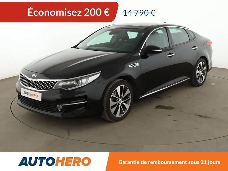 Noir Occasion 2016 Kia Optima Berline | 14 590 € - Image 1/2