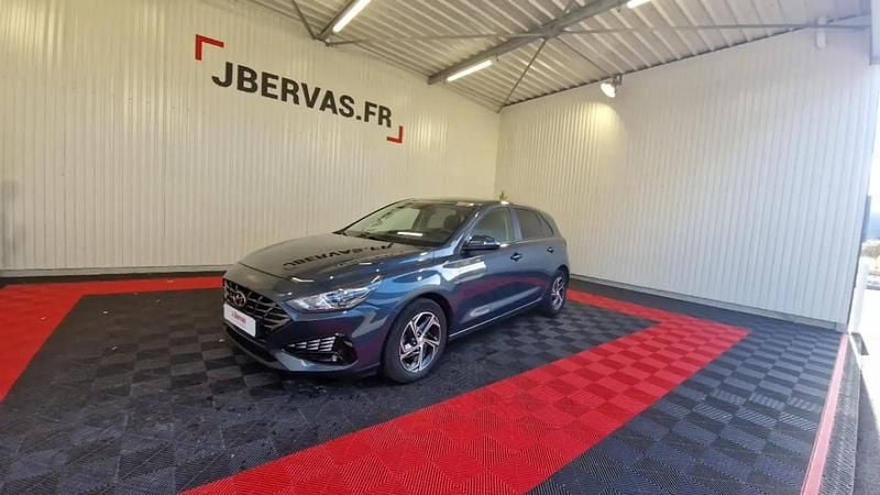 Bleu Utilisé 2021 Hyundai i30 Berline | 13 990 € (Prix juste) - Image 1/4