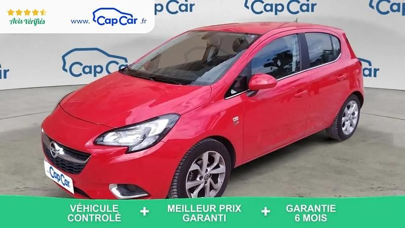 Rouge Utilisé 2019 Opel Corsa Design Edition Citadine | 10 490 € (Bon prix) - Image 1/4